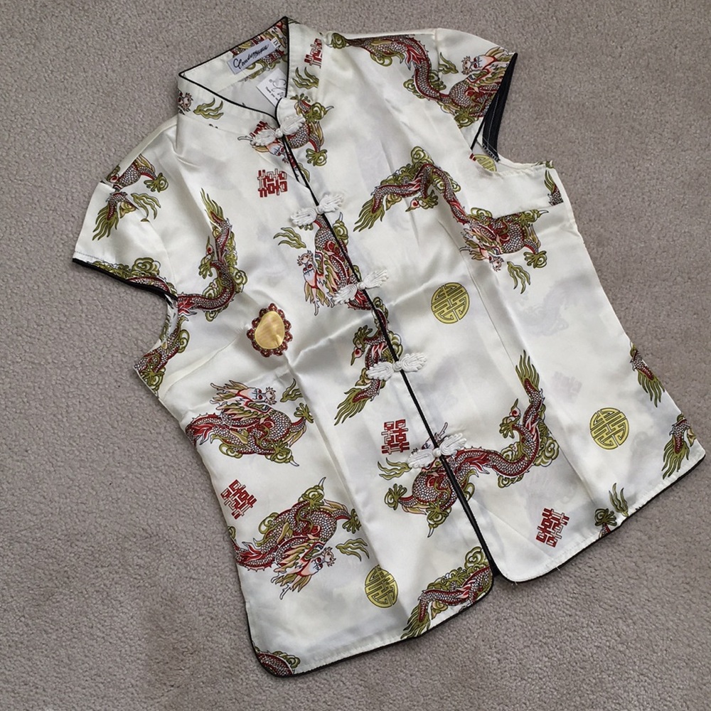NWT Chinese Style Blouse